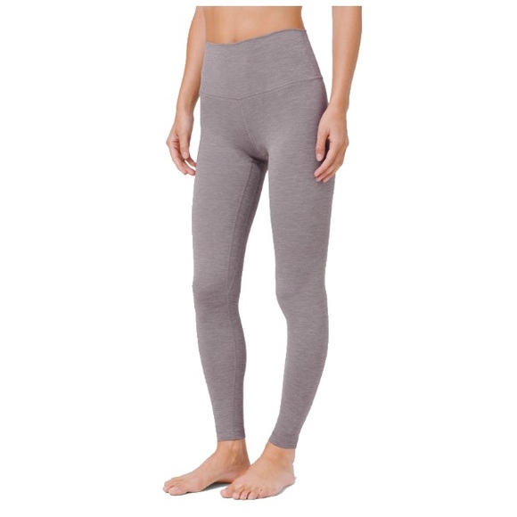 lululemon athletica Pants - Lululemon Align Pant 28” Heathered Lunar Rock size 6